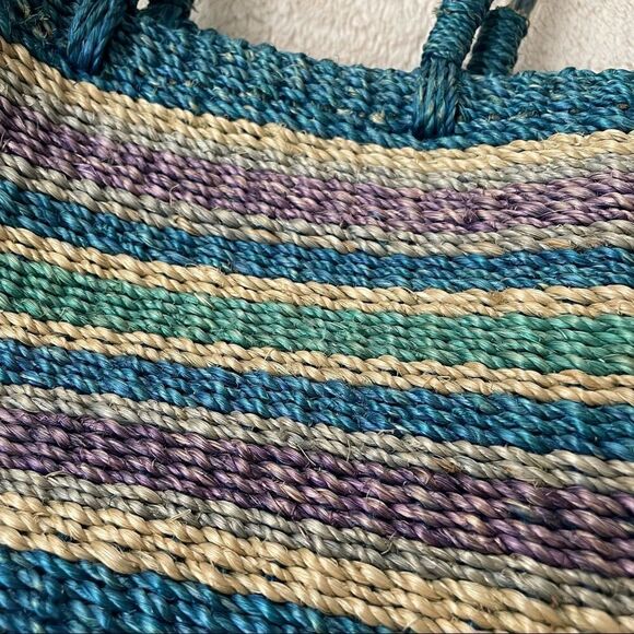 𝅺summer Tompkins Colorful Straw Bag - Picture 10 of 13